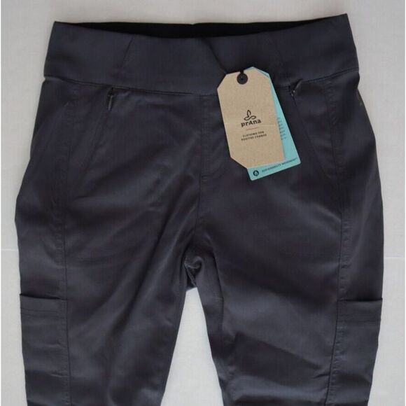 PrAna Women's Sz XS Coal Gray Mariel Water Repellent Finish UPF 50+ Jeggings $89 - Picture 7 of 13